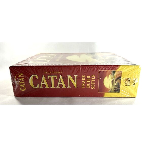 Klaus Teuber's Catan Trade Build Settle Board Game New Factory Sealed - Picture 9 of 9